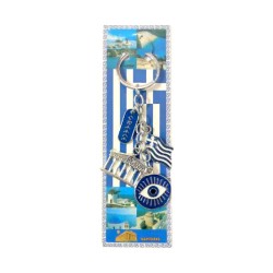 Τουριστικό μπρελόκ Souvenir - Σετ 12pcs - Greece - 127188 Τουριστικό μπρελόκ Souvenir - Σετ 12pcs - Greece - 127188
