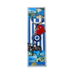 Τουριστικό μπρελόκ Souvenir - Σετ 12pcs - Greece - 127209 Τουριστικό μπρελόκ Souvenir - Σετ 12pcs - Greece - 127209