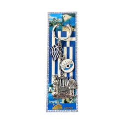 Τουριστικό μπρελόκ Souvenir - Σετ 12pcs - Greece - 127217 Τουριστικό μπρελόκ Souvenir - Σετ 12pcs - Greece - 127217