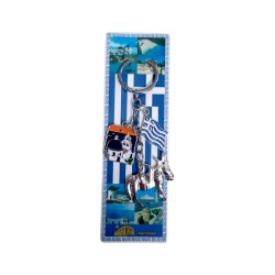 Τουριστικό μπρελόκ Souvenir - Σετ 12pcs - Greece/Santorini - 127240 Τουριστικό μπρελόκ Souvenir - Σετ 12pcs - Greece/Santorini - 127240
