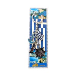 Τουριστικό μπρελόκ Souvenir - Σετ 12pcs - Greece - 127262 Τουριστικό μπρελόκ Souvenir - Σετ 12pcs - Greece - 127262