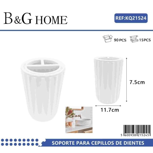Θήκη οδοντόβουρτσας πλαστική - White - 21524 Θήκη οδοντόβουρτσας πλαστική - White - 21524
