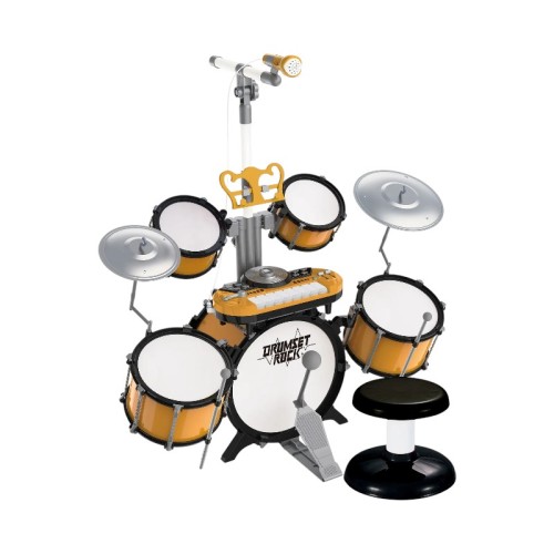 Παιδικό σετ Drums - Jazz Drum - 1902 - 215162 - Gold Παιδικό σετ Drums - Jazz Drum - 1902 - 215162 - Gold