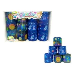 Σετ ελατήρια με σχέδιο Διάστημα - 12pcs - SM75-49 - 215287