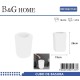 Κάδος απορριμμάτων μπάνιου πλαστικός - White - 21533 Κάδος απορριμμάτων μπάνιου πλαστικός - White - 21533