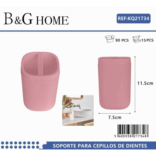 Θήκη οδοντόβουρτσας πλαστική - Pink - 21734 Θήκη οδοντόβουρτσας πλαστική - Pink - 21734