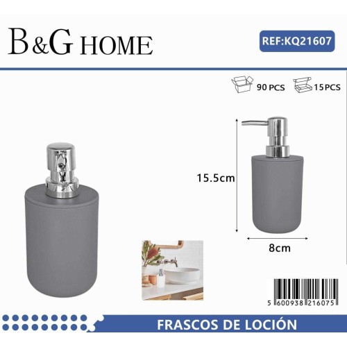 Θήκη κρεμοσάπουνου Dispenser πλαστική - Grey - 21607 Θήκη κρεμοσάπουνου Dispenser πλαστική - Grey - 21607