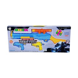 Παιδικό όπλο στόχου με φιγούρες ζώων - Soft Gun - 6000-1 - 308310 Παιδικό όπλο στόχου με φιγούρες ζώων - Soft Gun - 6000-1 - 308310