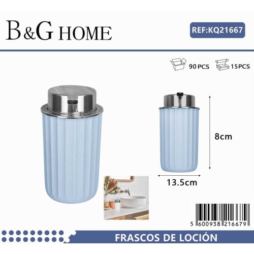 Θήκη κρεμοσάπουνου Dispenser πλαστική - Light Blue - 21667 Θήκη κρεμοσάπουνου Dispenser πλαστική - Light Blue - 21667