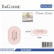 Σαπουνοθήκη μπάνιου πλαστική - Light Pink - 21646 Σαπουνοθήκη μπάνιου πλαστική - Light Pink - 21646
