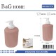 Θήκη κρεμοσάπουνου Dispenser πλαστική - Pink - 21757 Θήκη κρεμοσάπουνου Dispenser πλαστική - Pink - 21757
