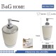 Θήκη κρεμοσάπουνου Dispenser πλαστική - Beige - 21583 Θήκη κρεμοσάπουνου Dispenser πλαστική - Beige - 21583