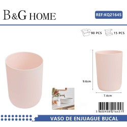 Θήκη οδοντόβουρτσας πλαστική - Light Pink - 21645 - 5PCS