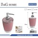 Θήκη κρεμοσάπουνου Dispenser πλαστική - Pink - 21763 Θήκη κρεμοσάπουνου Dispenser πλαστική - Pink - 21763