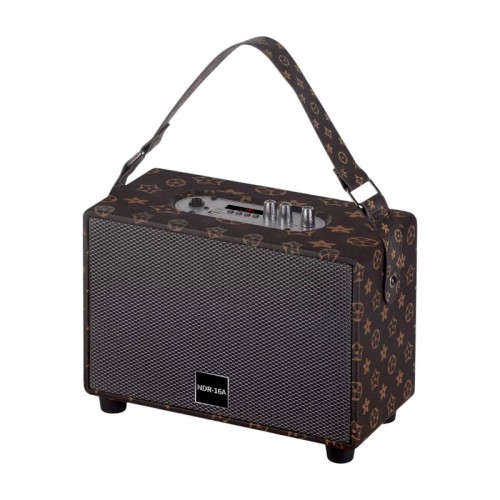 Ασύρματο ηχείο Bluetooth με μικρόφωνο Karaoke - NDR-16A - 417072 Ασύρματο ηχείο Bluetooth με μικρόφωνο Karaoke - NDR-16A - 417072