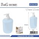 Θήκη κρεμοσάπουνου Dispenser πλαστική - Light Blue - 21685 Θήκη κρεμοσάπουνου Dispenser πλαστική - Light Blue - 21685