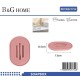 Σαπουνοθήκη μπάνιου πλαστική - Pink - 21754 Σαπουνοθήκη μπάνιου πλαστική - Pink - 21754