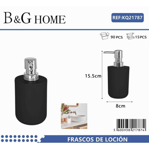 Θήκη κρεμοσάπουνου Dispenser πλαστική - Black - 21787 Θήκη κρεμοσάπουνου Dispenser πλαστική - Black - 21787