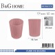 Κάδος απορριμμάτων μπάνιου πλαστικός - Pink - 21737 Κάδος απορριμμάτων μπάνιου πλαστικός - Pink - 21737