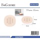 Σαπουνοθήκη μπάνιου πλαστική - Light Pink - 21628 Σαπουνοθήκη μπάνιου πλαστική - Light Pink - 21628