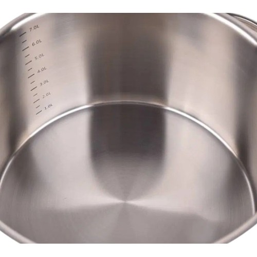 Κατσαρόλα ανοξείδωτη με καπάκι - 3.6L - CS003-B20 - DSP - 561604 Κατσαρόλα ανοξείδωτη με καπάκι - 3.6L - CS003-B20 - DSP - 561604