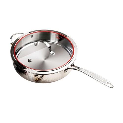 Τηγάνι ανοξείδωτο με καπάκι - 4.3L - CS001-C28 - DSP - 562564 Τηγάνι ανοξείδωτο με καπάκι - 4.3L - CS001-C28 - DSP - 562564