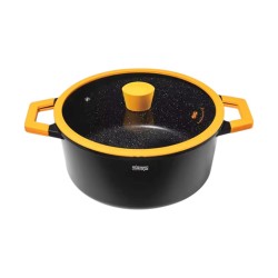 Κατσαρόλα αντικολλητική - 7L - CA002-B28-Black - DSP - 563400 Κατσαρόλα αντικολλητική - 7L - CA002-B28-Black - DSP - 563400