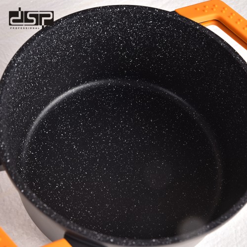 Κατσαρόλα αντικολλητική - 7L - CA002-B28-Black - DSP - 563400 Κατσαρόλα αντικολλητική - 7L - CA002-B28-Black - DSP - 563400