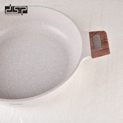 Ρηχή κατσαρόλα αντικολλητική με καπάκι - 2.7L - CA005-BS24-Beige - DSP - 563974 Ρηχή κατσαρόλα αντικολλητική με καπάκι - 2.7L - CA005-BS24-Beige - DSP - 563974