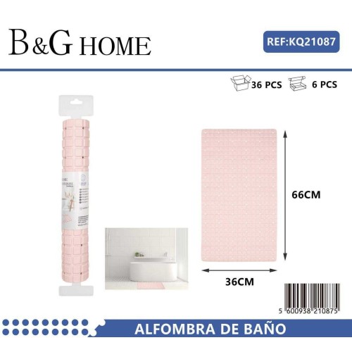Αντιολισθητικό πατάκι μπάνιου - M0826 - 36x66cm - Light Pink - 21087 Αντιολισθητικό πατάκι μπάνιου - M0826 - 36x66cm - Light Pink - 21087