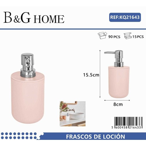 Θήκη κρεμοσάπουνου Dispenser πλαστική - Light Pink - 21643 Θήκη κρεμοσάπουνου Dispenser πλαστική - Light Pink - 21643