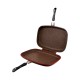 Διπλό αντικολλητικό τηγάνι Grill - CA007-F40-Brown - DSP - 610537 Διπλό αντικολλητικό τηγάνι Grill - CA007-F40-Brown - DSP - 610537