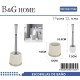 Βουρτσάκι τουαλέτας - Πιγκάλ - Beige - 21582 Βουρτσάκι τουαλέτας - Πιγκάλ - Beige - 21582