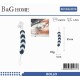Σφουγγάρι μπάνιου πλάτης δίχτυ - Blue - 24970 Σφουγγάρι μπάνιου πλάτης δίχτυ - Blue - 24970