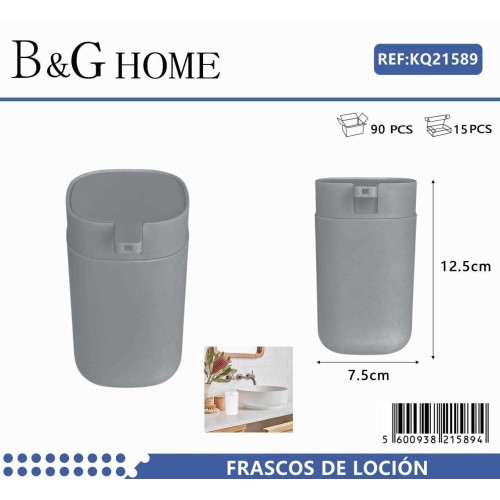 Θήκη κρεμοσάπουνου Dispenser πλαστική - Grey - 21589 Θήκη κρεμοσάπουνου Dispenser πλαστική - Grey - 21589