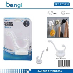 Κρεμάστρα μπάνιου άγκιστρο με βεντούζα - 03459