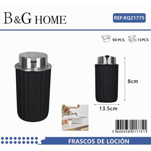 Θήκη κρεμοσάπουνου Dispenser πλαστική - Black - 21775 Θήκη κρεμοσάπουνου Dispenser πλαστική - Black - 21775