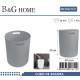 Κάδος απορριμμάτων μπάνιου πλαστικός - Grey - 21611 Κάδος απορριμμάτων μπάνιου πλαστικός - Grey - 21611