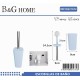 Βουρτσάκι τουαλέτας - Πιγκάλ - Light Blue - 21672 Βουρτσάκι τουαλέτας - Πιγκάλ - Light Blue - 21672