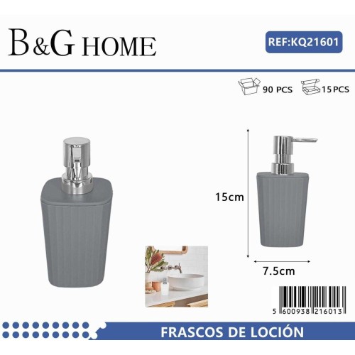 Θήκη κρεμοσάπουνου Dispenser πλαστική - Grey - 21601 Θήκη κρεμοσάπουνου Dispenser πλαστική - Grey - 21601