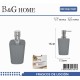 Θήκη κρεμοσάπουνου Dispenser πλαστική - Grey - 21601 Θήκη κρεμοσάπουνου Dispenser πλαστική - Grey - 21601