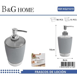 Θήκη κρεμοσάπουνου Dispenser πλαστική - Grey - 21619