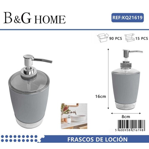 Θήκη κρεμοσάπουνου Dispenser πλαστική - Grey - 21619 Θήκη κρεμοσάπουνου Dispenser πλαστική - Grey - 21619