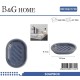Σαπουνοθήκη μπάνιου πλαστική - Blue - 21730 Σαπουνοθήκη μπάνιου πλαστική - Blue - 21730