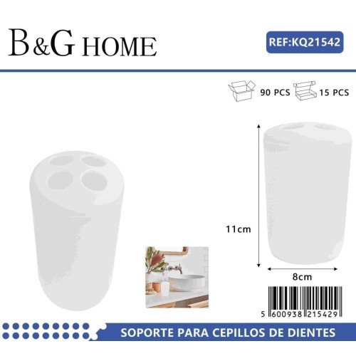 Θήκη οδοντόβουρτσας πλαστική - White - 21542 Θήκη οδοντόβουρτσας πλαστική - White - 21542