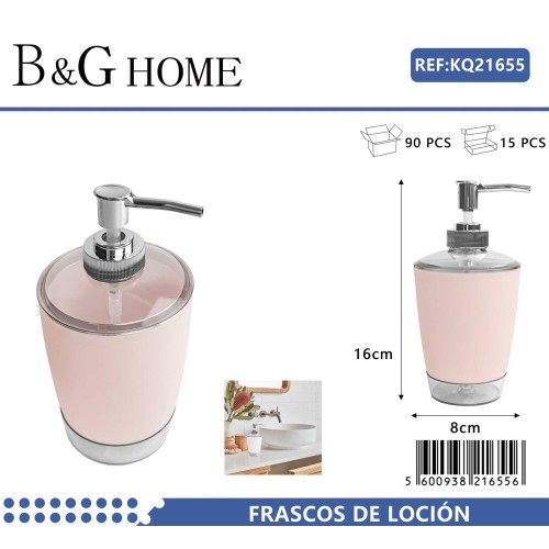 Θήκη κρεμοσάπουνου Dispenser πλαστική - Light Pink - 21655 Θήκη κρεμοσάπουνου Dispenser πλαστική - Light Pink - 21655