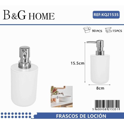 Θήκη κρεμοσάπουνου Dispenser πλαστική - White - 21535 Θήκη κρεμοσάπουνου Dispenser πλαστική - White - 21535