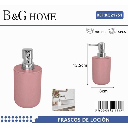 Θήκη κρεμοσάπουνου Dispenser πλαστική - Pink - 21751 Θήκη κρεμοσάπουνου Dispenser πλαστική - Pink - 21751