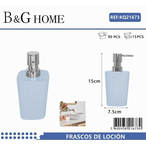 Θήκη κρεμοσάπουνου Dispenser πλαστική - Light Blue - 21673 Θήκη κρεμοσάπουνου Dispenser πλαστική - Light Blue - 21673