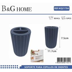 Θήκη οδοντόβουρτσας πλαστική - Blue - 21704 - 5PCS